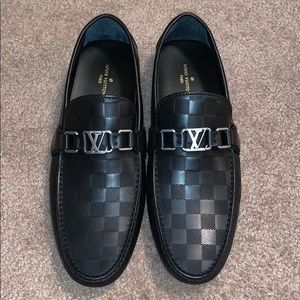 Louis Vuitton Black Moccasins
